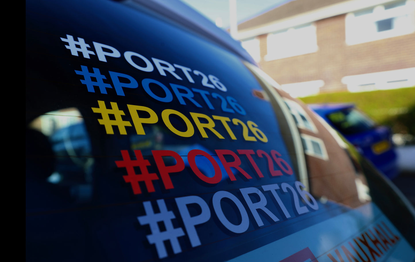 PORT 26 SMALL DECAL - TEXT